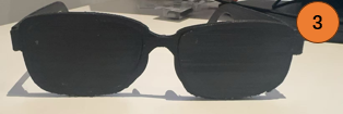 Printed frame for test user 3.